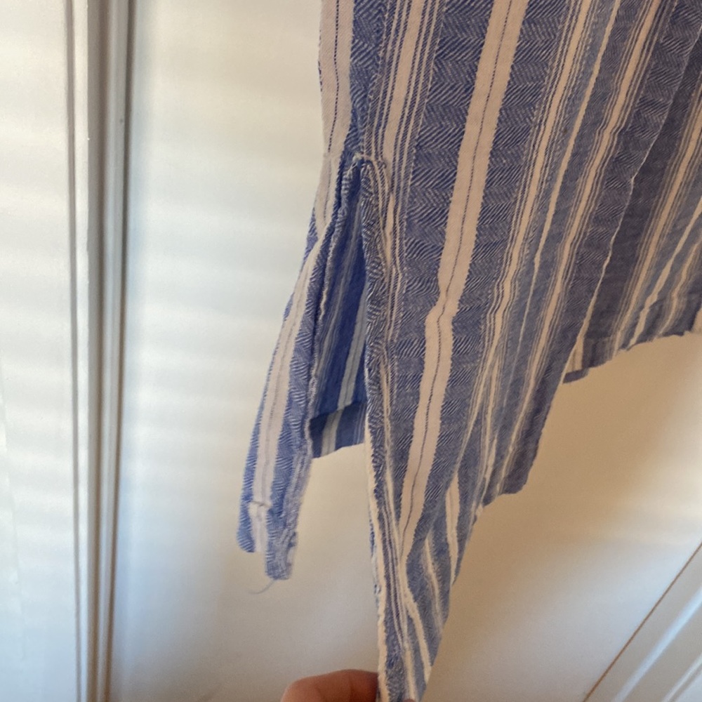Drawstring striped pants - Picture 2 of 3